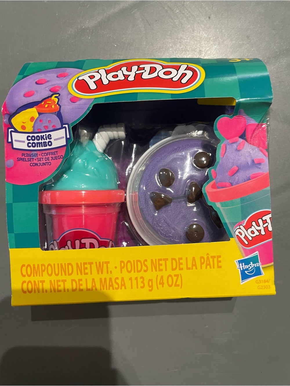 Play-Doh Treats to Go Cookie Combo Playset New